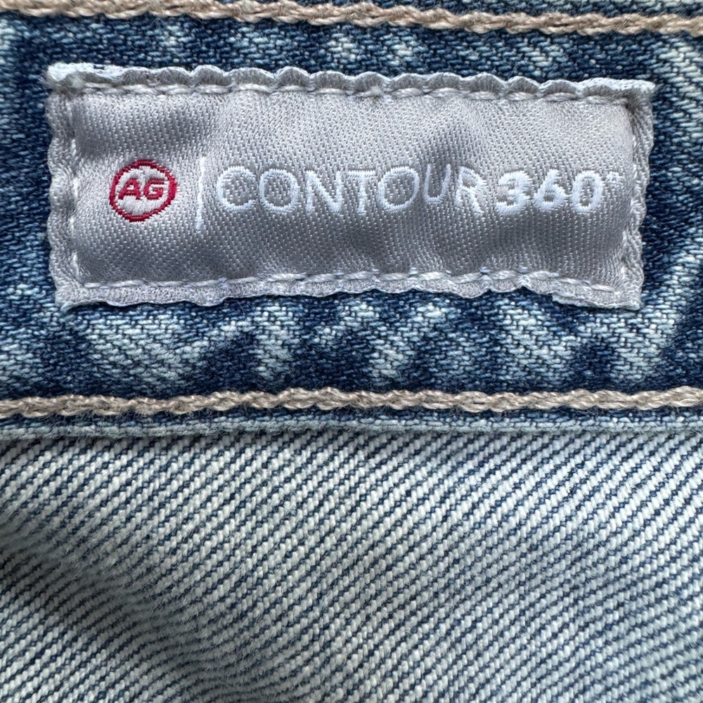 AG Alexxis High Rise Vintage Fit Jeans Size 29 raw hem
